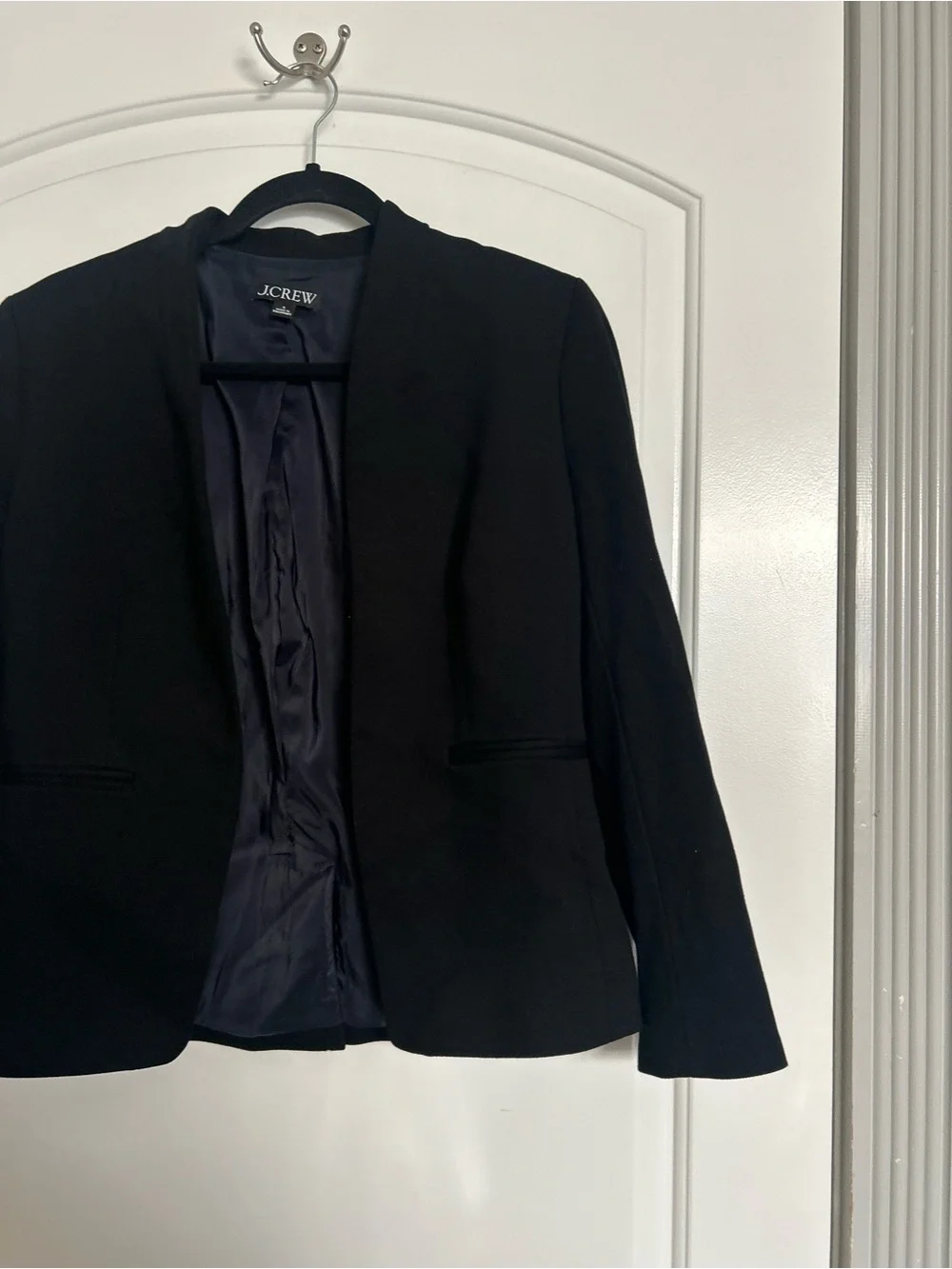 J Crew Going-out blazer in stretch twill size 6 chic preppy academia career work